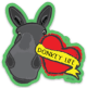 Donkey Life sticker