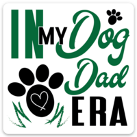 Dog Dad Era sticker