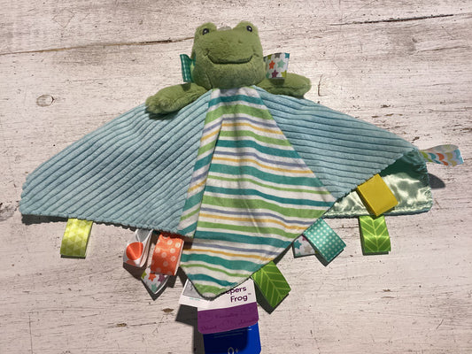 Peppers Frog Taggies Lovey