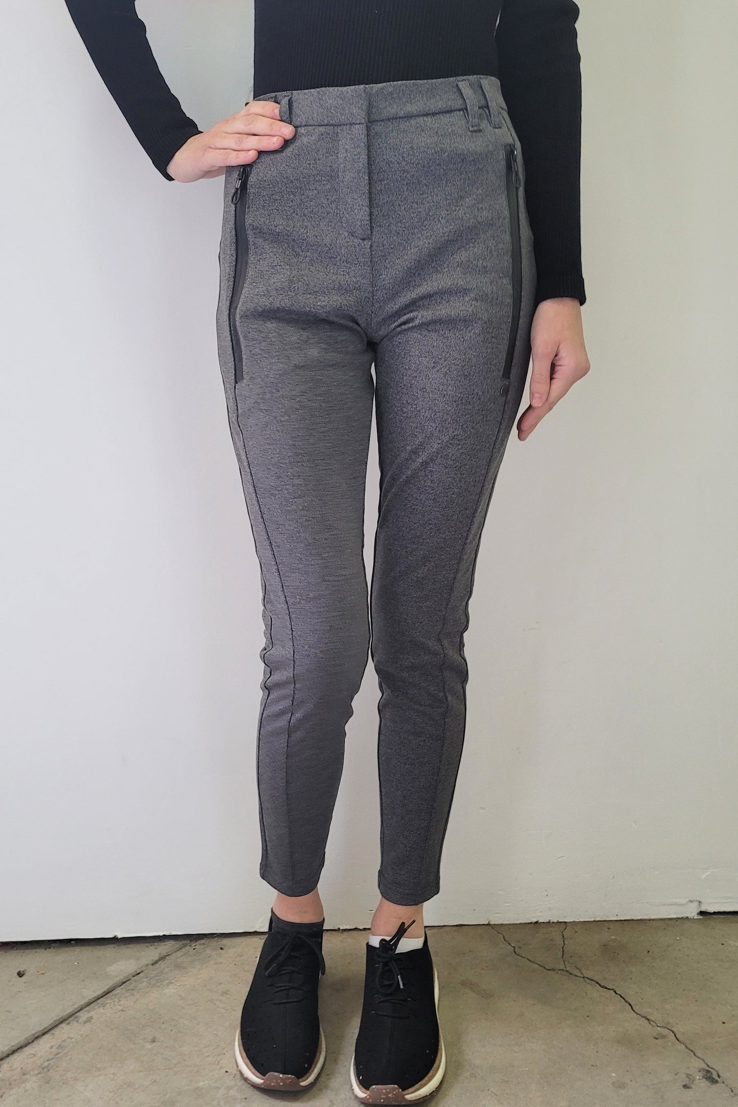 Zhrill Grey Chiara Anthra Trousers