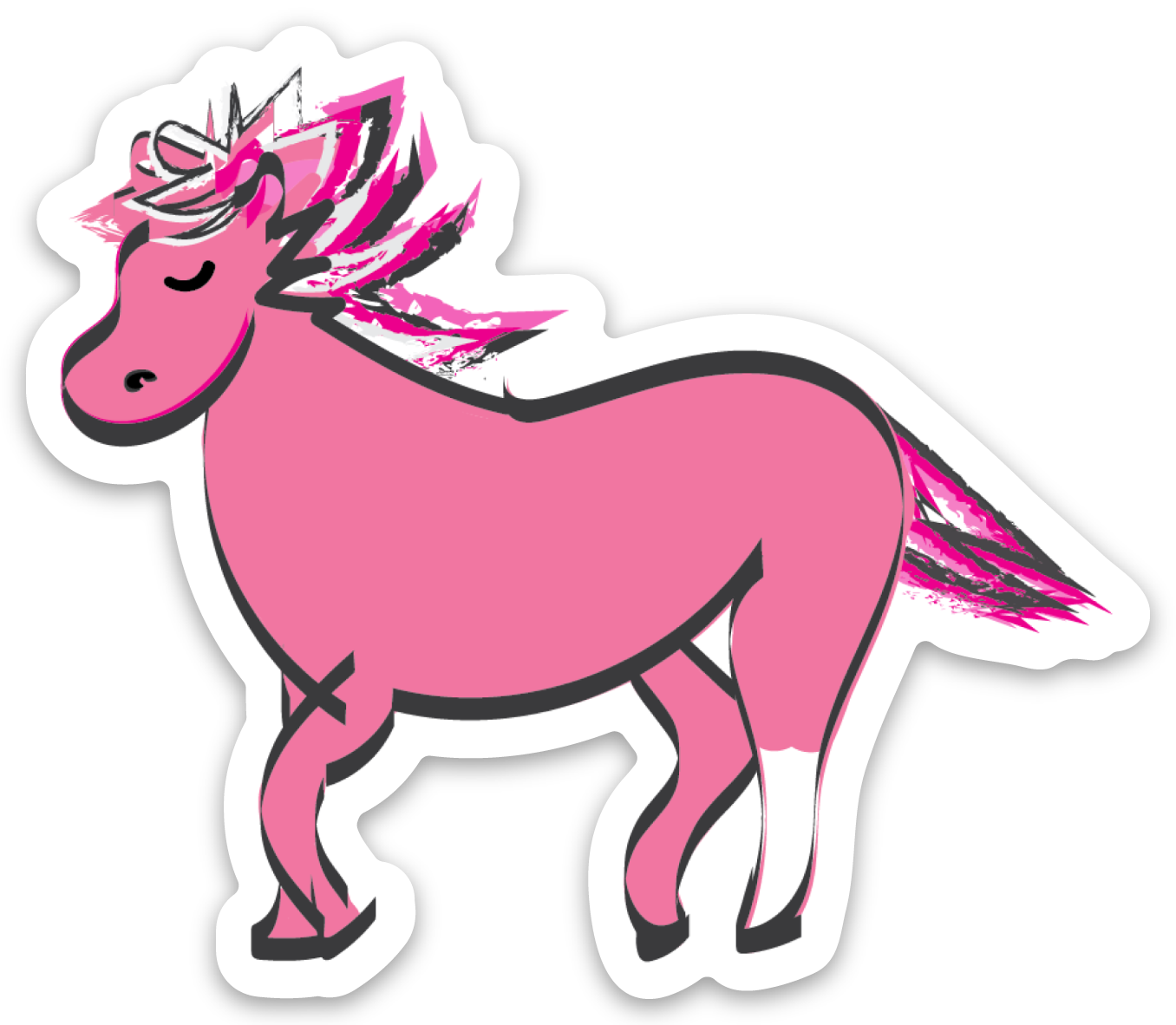 Pink Pony sticker