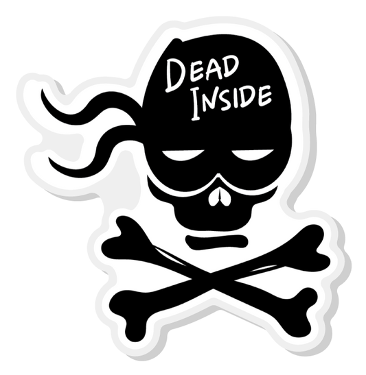 Dead Inside Pin Acrylic