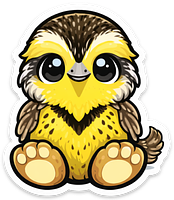State Bird Meadowlark MAGNET
