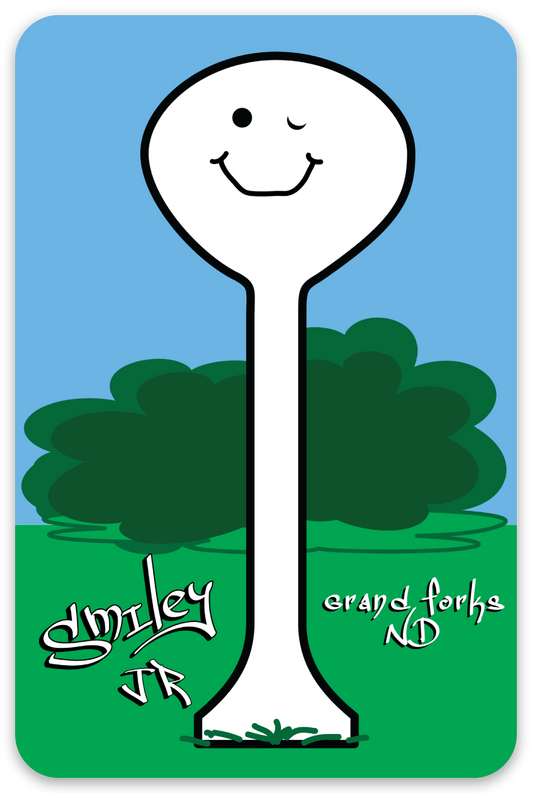 Smiley Junior Water Tower sticker