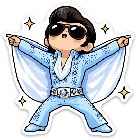 Rock N Roll Stage Star MAGNET
