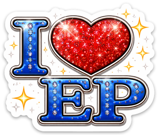 Rock N Roll I Love EP Sticker