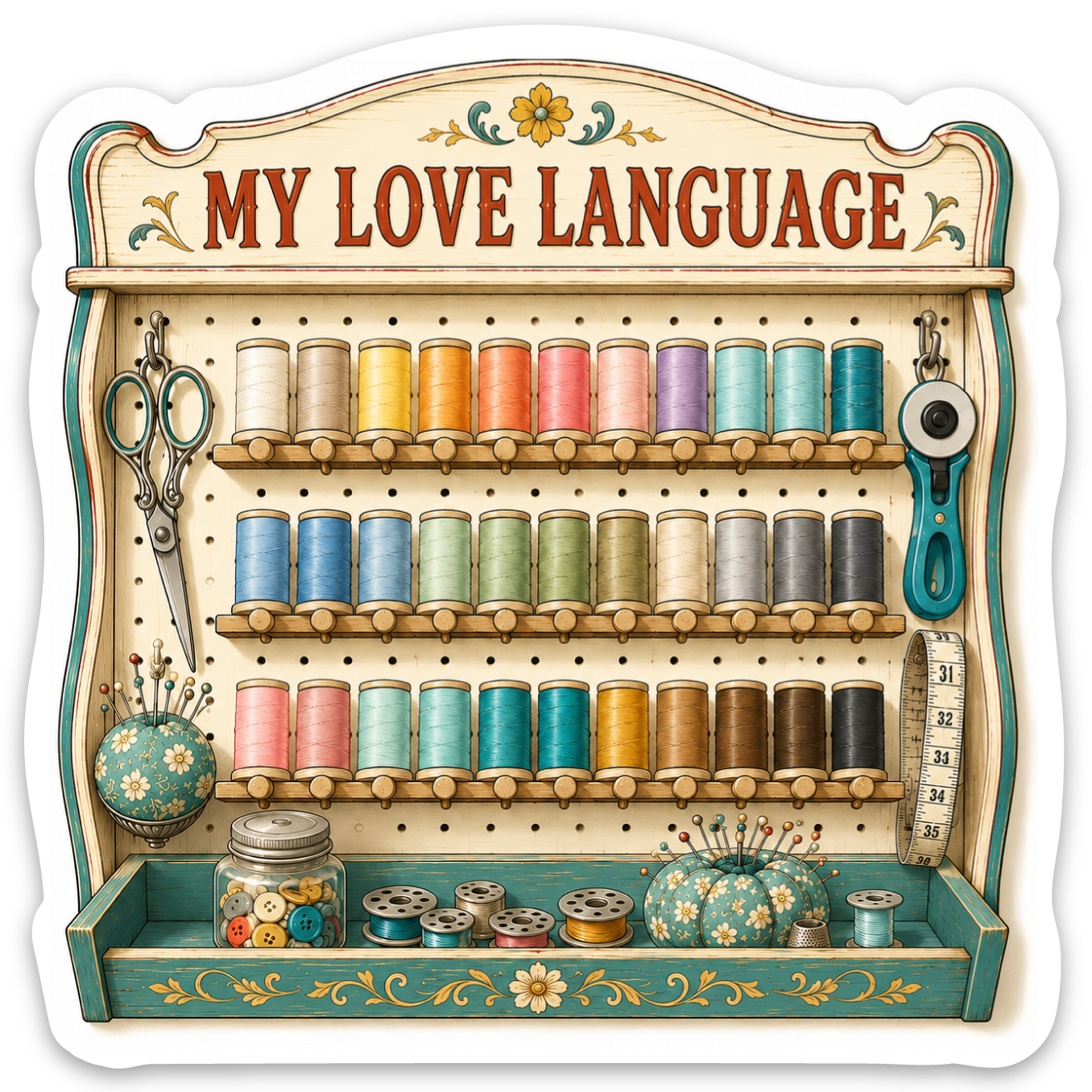 My Love Language sticker