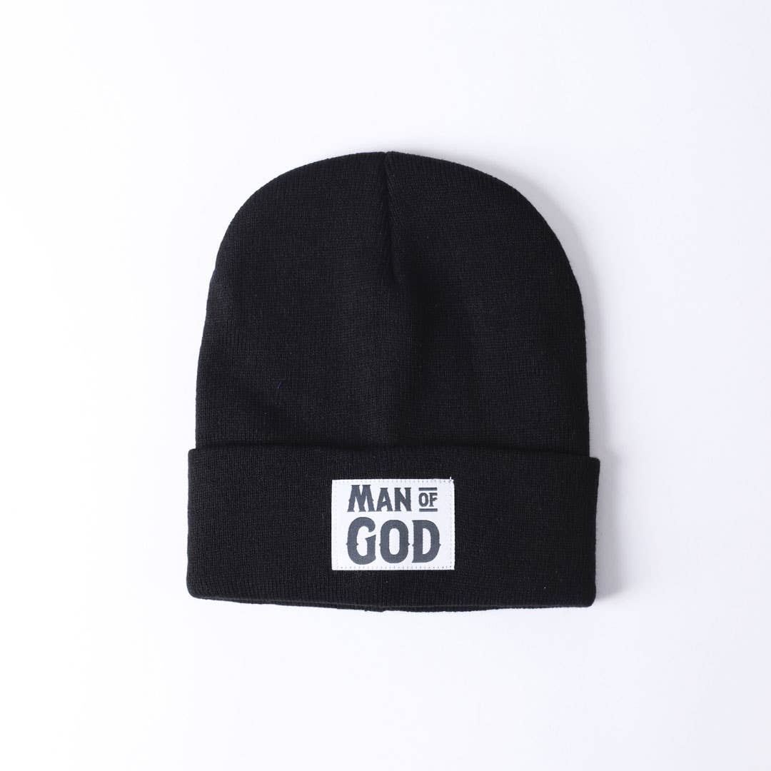 Beanie - Black - Man of God