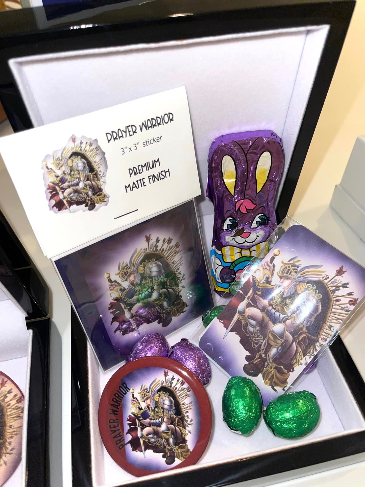 Prayer Warrior Sticker 3x3