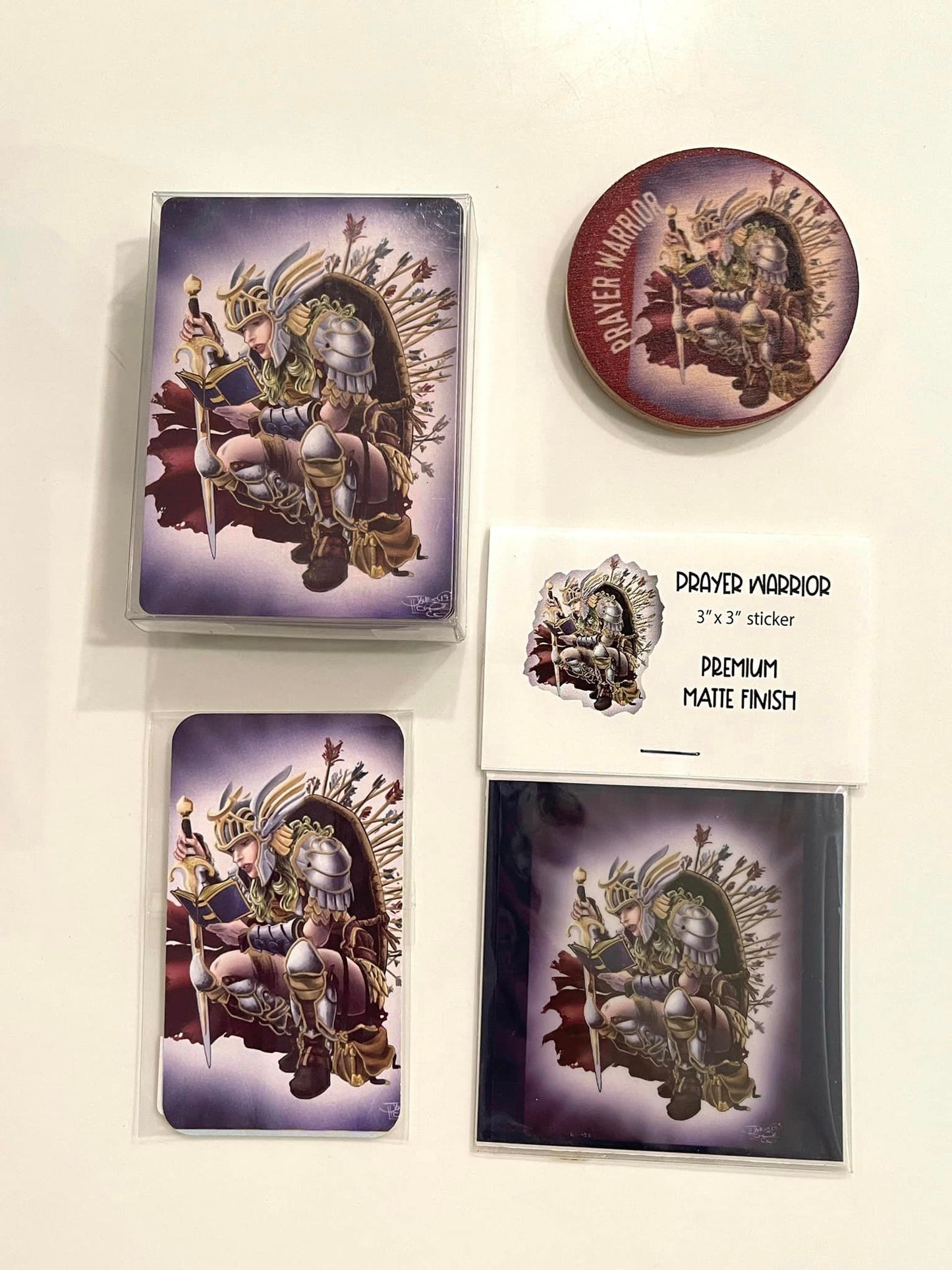 Prayer Warrior Prayer Card