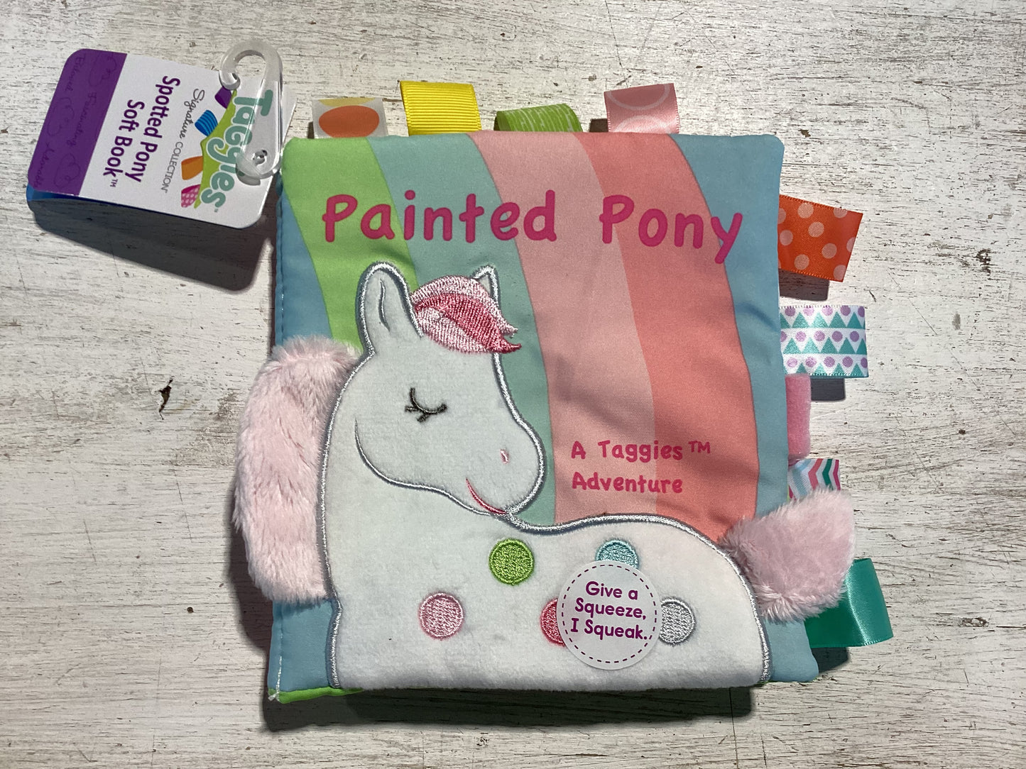 Taggies Spotted Pony Soft Book