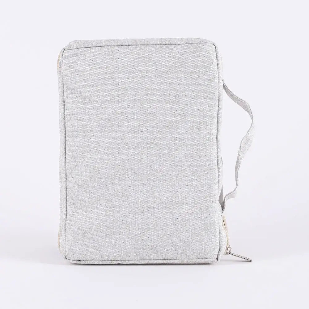 Bible Cover Canvas Floral Holy Bible L