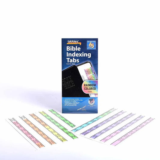 Bible Index Tabs Rainbow Tabbies