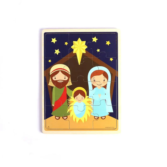 Wood Puzzle Jigsaw Nativity