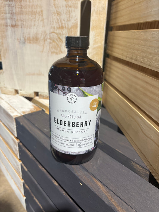 ELDERBERRY IMMUNE SUPPORT | 16 oz | HONEY FREE