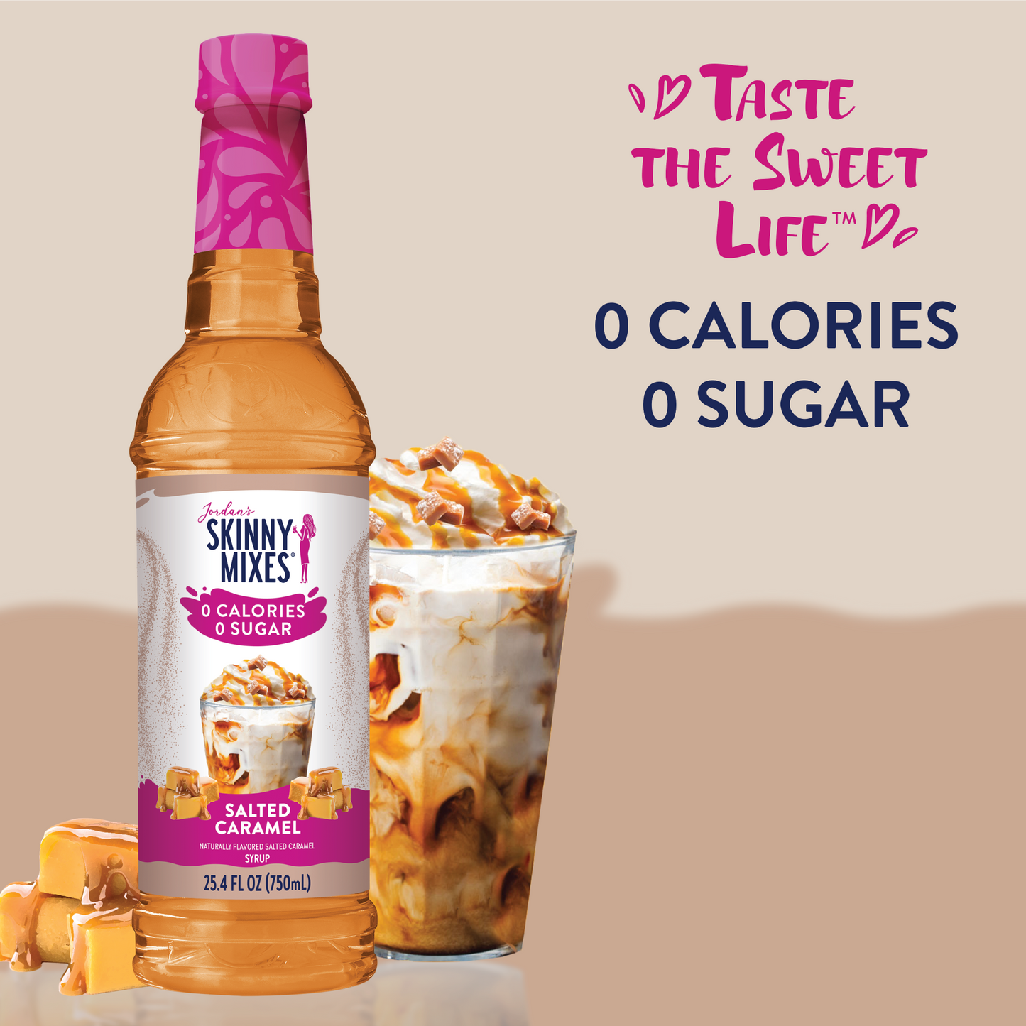 Sugar Free Salted Caramel Syrup