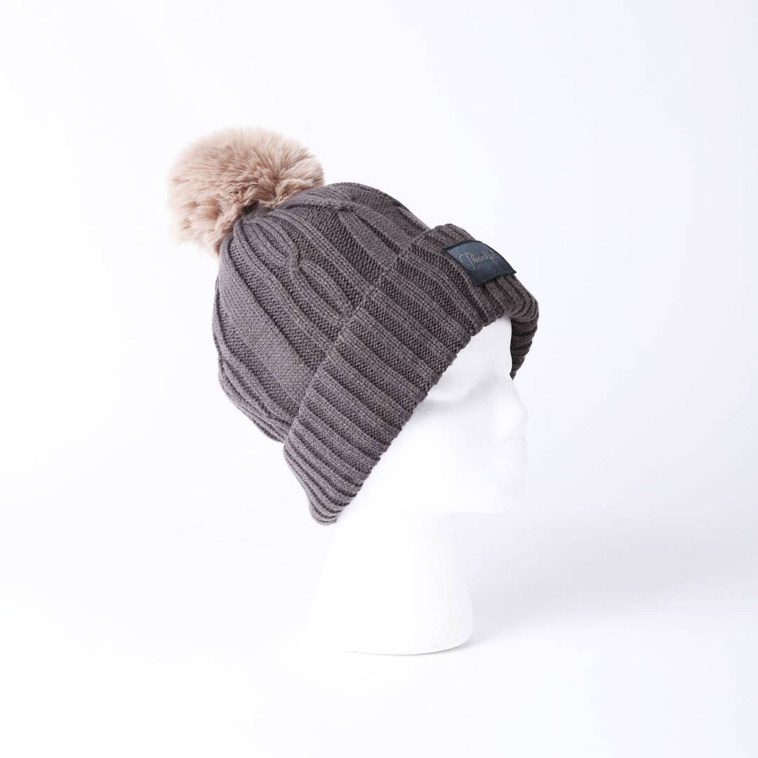 Beanie - Grey - Thankful