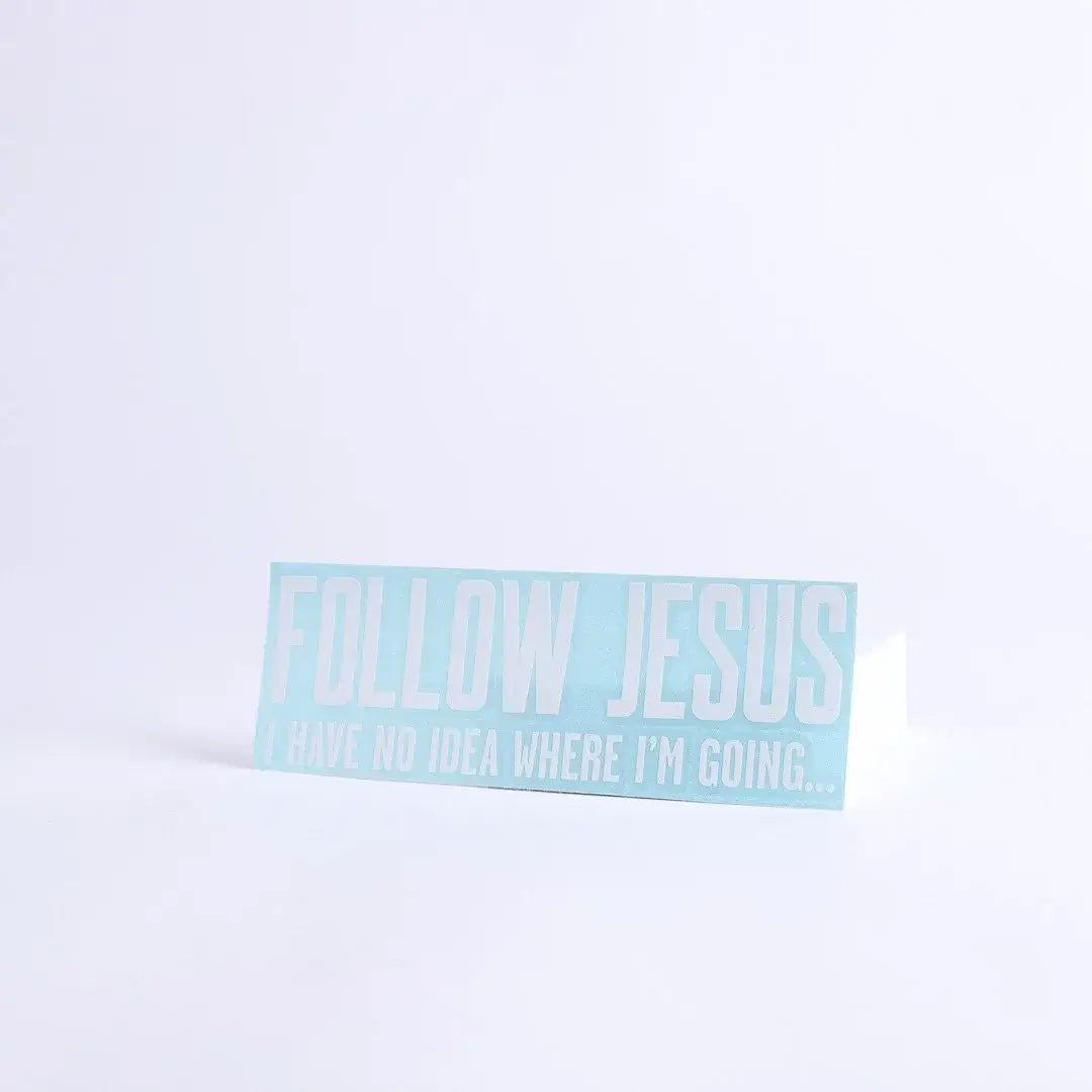 Follow Jesus Decal Vinyl