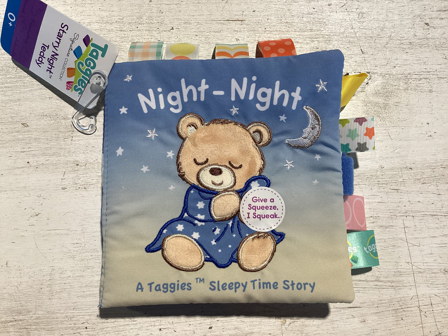 Taggies Starry Night Teddy Soft Book