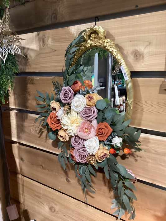 Floral Mirror