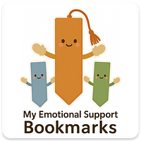 Emotional Support BOOKMARKS magnet
