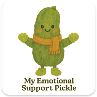 Emotional Support PICKLE magnet