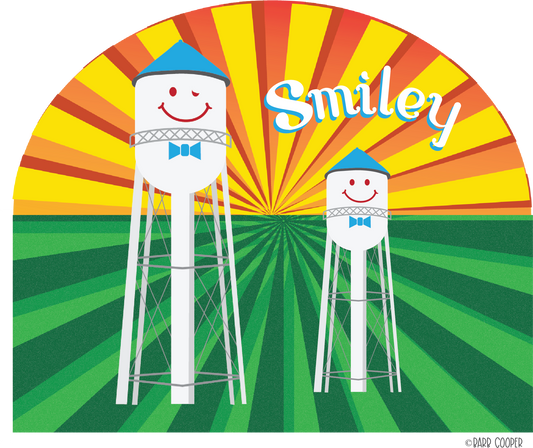 Smiley Duo Acrylic Magnet