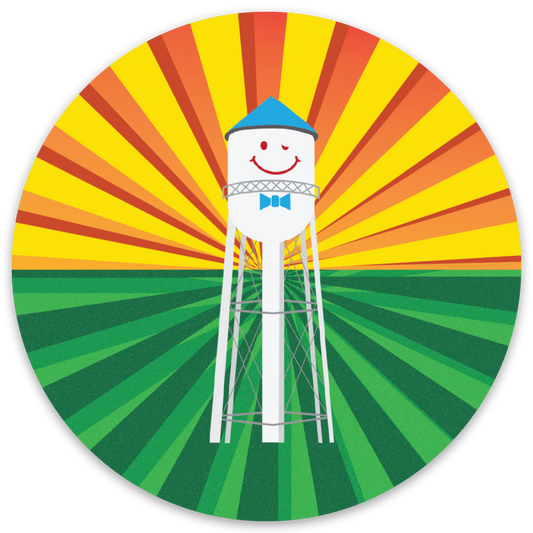 Classic Smiley Sunrise C Magnet