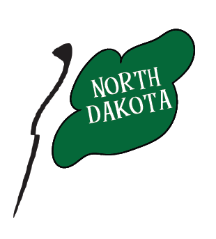 Flag North Dakota MAGNET