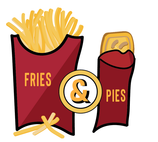 Fries & Pies Sticker