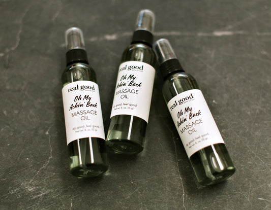 Oh My Achin' Back Massage Oil