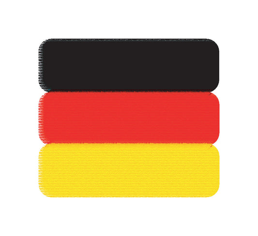 Germany scuffed edge sticker