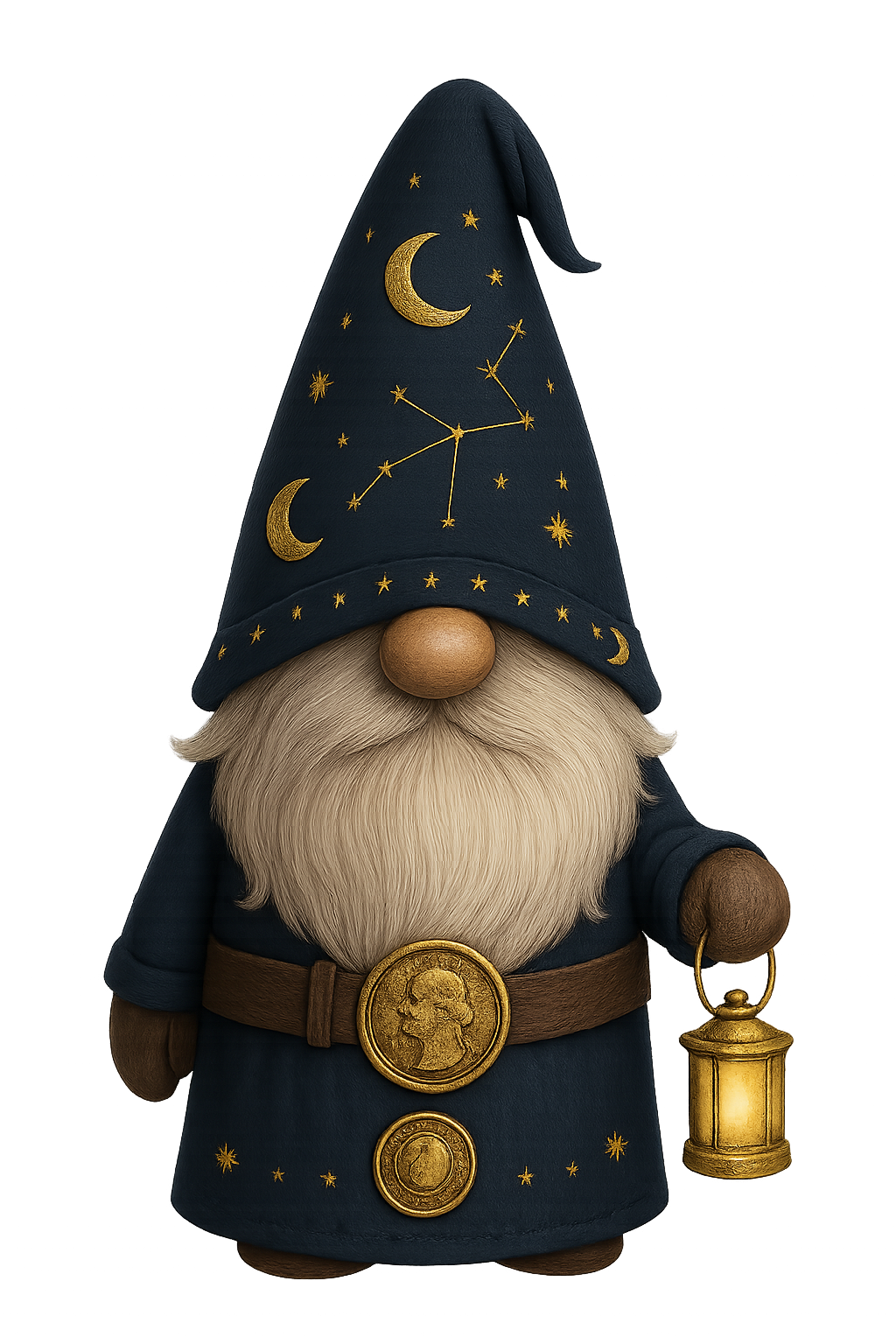 Gnome WIZARD LAMP sticker