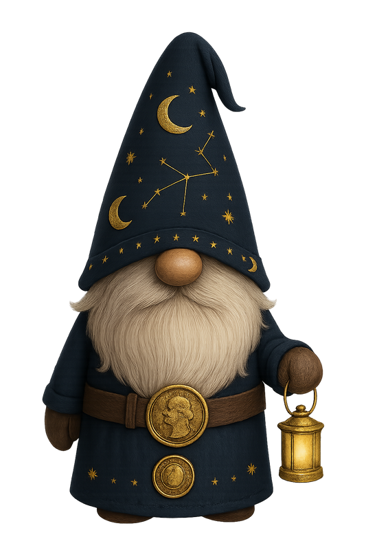 Gnome WIZARD LAMP sticker