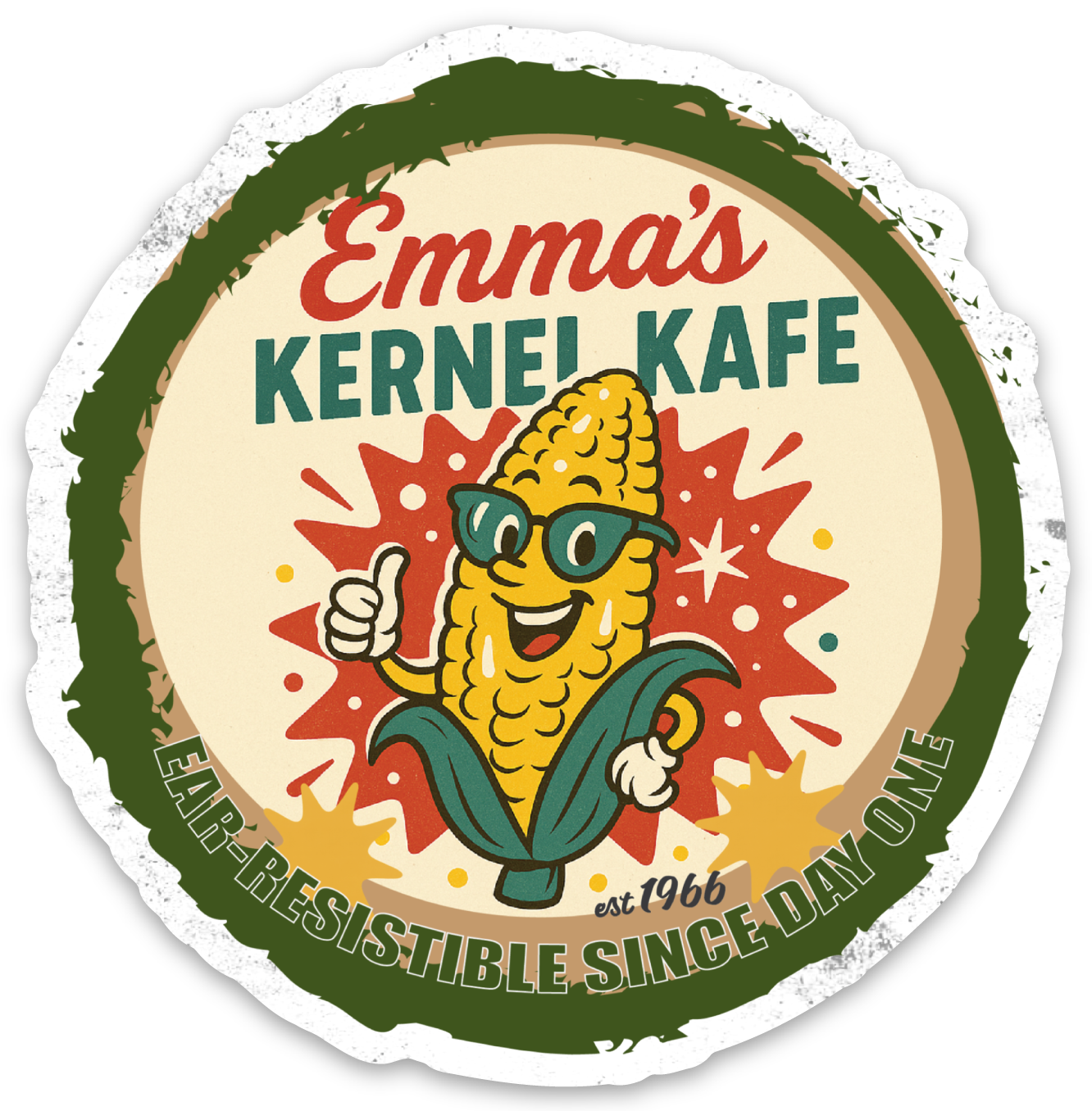 IA Emma's Logo sticker