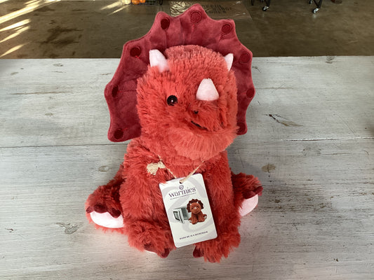 Red Triceratops Warmie