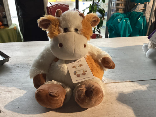 Pumpkin Spice Cow Warmies