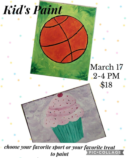 Art & Joy Kids Painting Class- March 17th