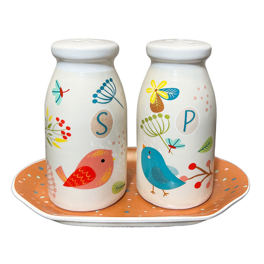BIRDS OF HAPPINESS SALT & PEPPER SET