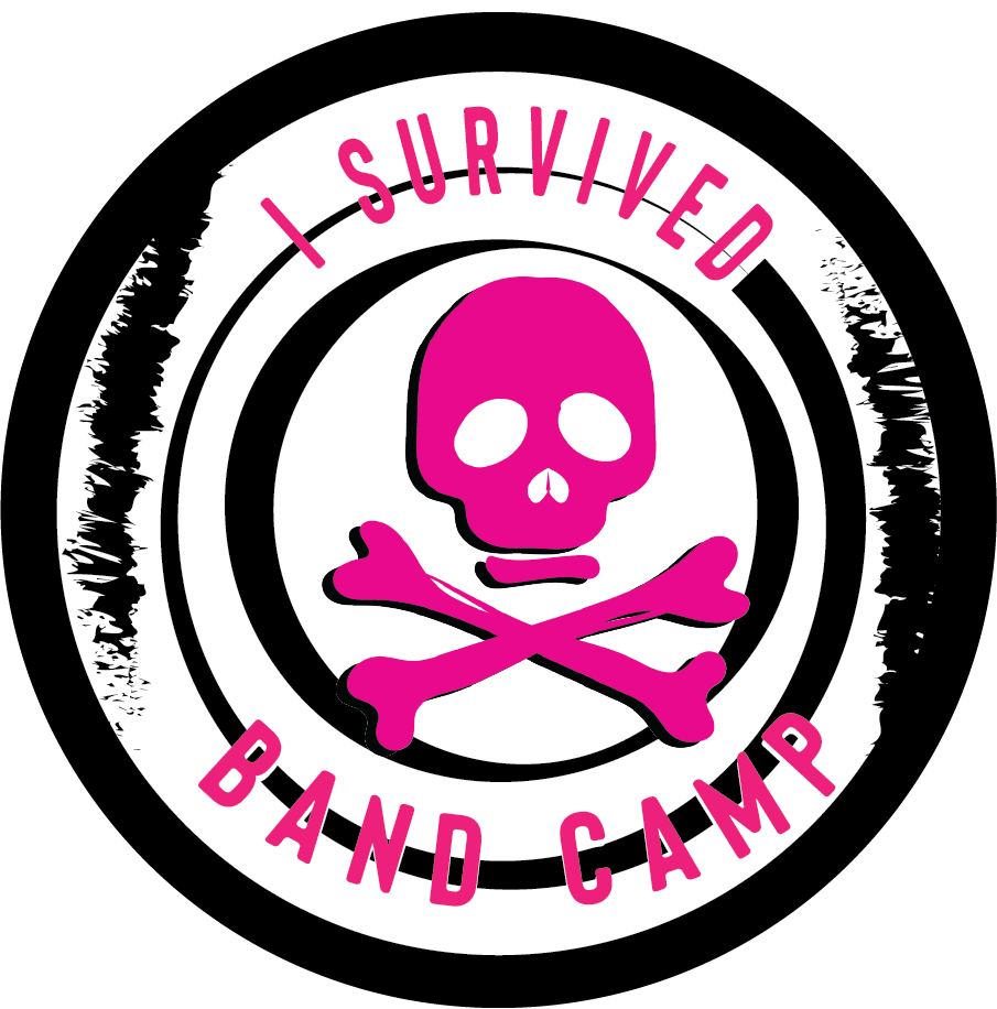 Camp Skull pink 3in