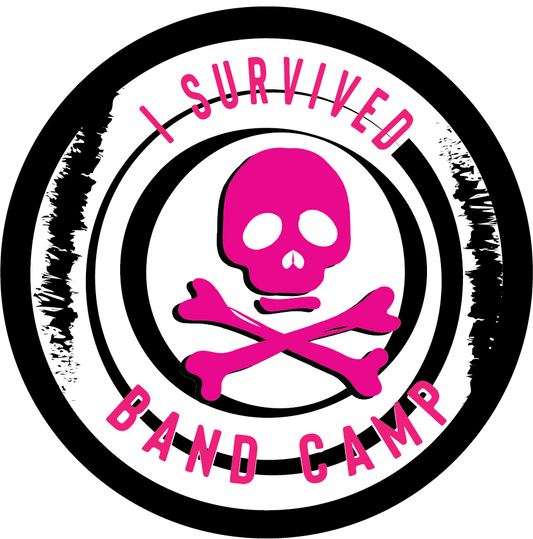 Camp Skull pink 3in