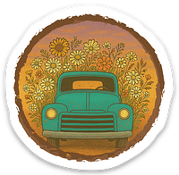 Gasoline & Dreams Sticker LW