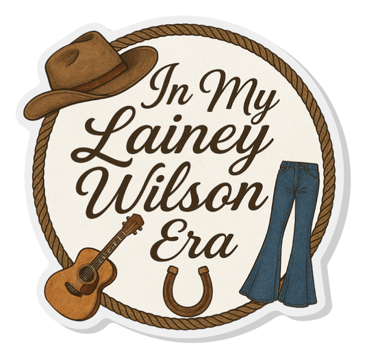 Lainey Wilson Era Pin Acrylic LW