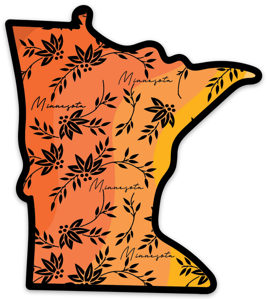 MN Fall Foliage Pin Acrylic