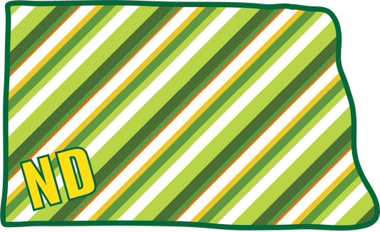 ND Green Stripe