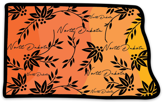 ND Fall Foliage Pin Acrylic