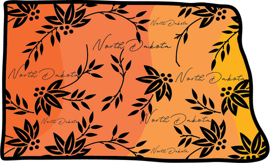 ND Orange Foilage Magnet