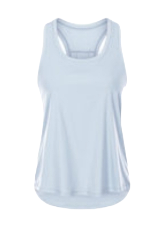Periwinkle Racer Back Breezy Tank