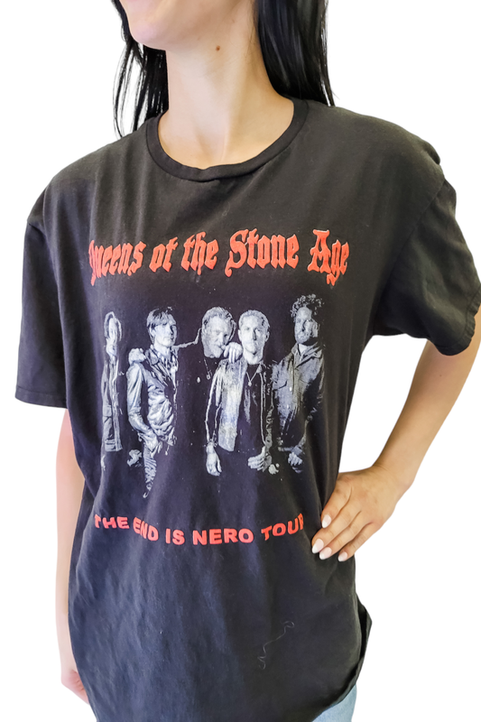 Queens Of The Stone Age The End Is Nero Concert Tee