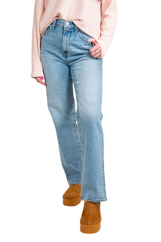 Pistola Cassie Fonda Straight Leg Denim Jeans